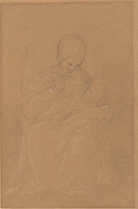 Mutter und Kind von Robert Walter Weir