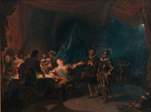 Gustav II. Adolf von Schweden in Würzburg von Robert Wilhelm Ekman