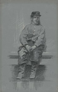 Der Kadett, ca. 1895 von Robert William Vonnoh