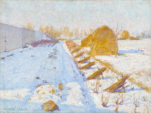 Wintersonne und Schatten