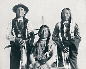 Eine Gruppe von Algonquins von Robert Wilson Shufeldt