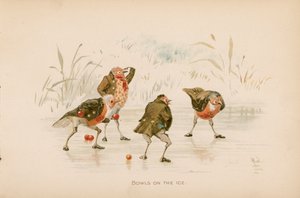 Illustration für Die Zweige oder Weihnachten in Ruddock Hall von Robert after Dudley