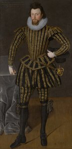 Porträt eines Mannes, wahrscheinlich Sir John Scott (1564-1616), ca. 1600-1605