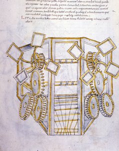 Kunst des Krieges: Studie über militärische Maschinen, Illustration aus 