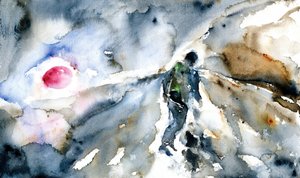 Figur im abstrakten Licht von RodMacIver