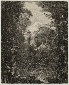 Die Städte jenseits des Sumpfes von Rodolphe Bresdin