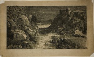 Die ferne Stadt von Rodolphe Bresdin