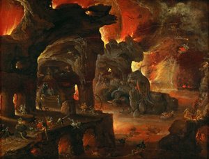 Orpheus in der Unterwelt von Roelandt Jacobsz. Savery