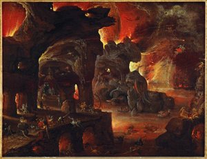 Orpheus in der Unterwelt von Roelandt Jacobsz. Savery