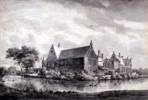 Das Schloss von Marquette, Holland, ca. 1646-47 von Roelandt Roghman