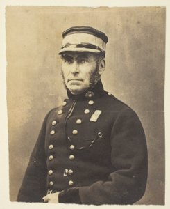 Admiral Lord Lyons, aufgenommen auf der Krim von Roger Fenton