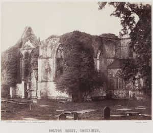 Bolton Abbey, Yorkshire, ca. 1857