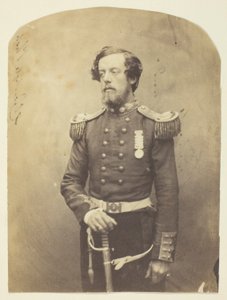 Captain Verschoyle, Grenadier Guards (ein früher Fotograf), aufgenommen auf der Krim von Roger Fenton