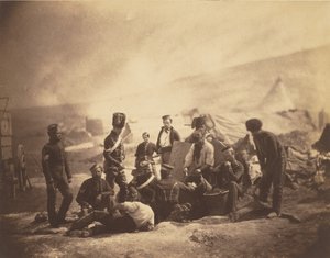 Kochhaus der 8. Husaren von Roger Fenton