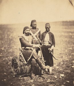 Ismail Pascha und Begleiter von Roger Fenton