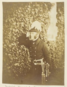 Jas. B.B. Estcourt (1802-1855) General, aufgenommen auf der Krim kurz vor seinem Tod 1802-1855 von Roger Fenton