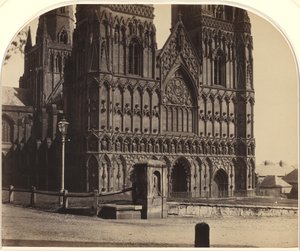Lichfield Kathedrale von Nordwesten