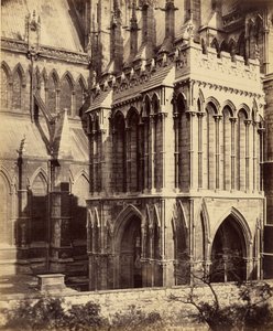 Kathedrale von Lincoln, die Galiläa-Vorhalle von Roger Fenton