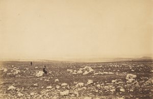 Plateau von Sebastopol IX. von Roger Fenton