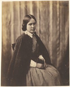 Porträt eines Mädchens von Roger Fenton