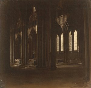 Kathedrale von Salisbury - Das Kirchenschiff, vom südlichen Querschiff aus gesehen