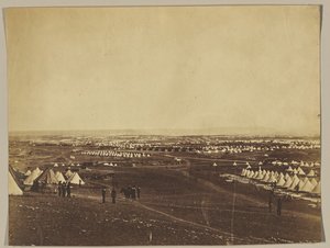 Das alliierte Lager vor Sebastopol von Roger Fenton