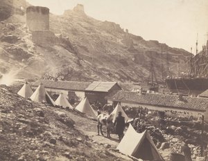 Die genuesische Burg, Balaklava von Roger Fenton