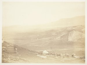 Die Linien von Balaklava von Roger Fenton