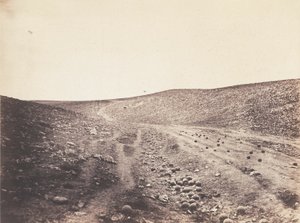 Das Tal des Todesschattens von Roger Fenton