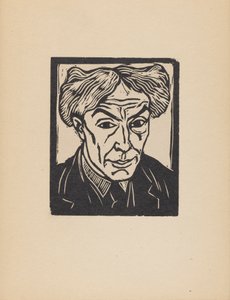 Selbstporträt von Roger Fry