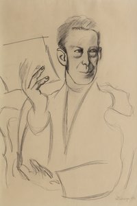 Studie für das Porträt von Jean-Louis Gampert von Roger de La Fresnaye