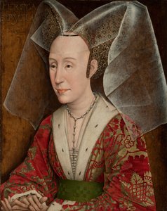 Porträt von Isabella von Portugal von Rogier van der (workshop of) Weyden