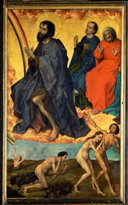 Altar des Jüngsten Gerichts: Johannes der Täufer und auferstehende Tote