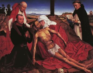 Pietà, von Rogier van der Weyden (1399-1464)