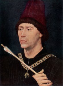 Porträt von Antoine, Bastard von Burgund, um 1456, 1927
