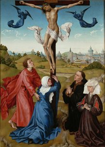 Die Kreuzigung, Triptychon der Kreuzigung, ca. 1440