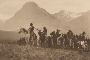 Die Passfinder, Piegan, Montana von Roland W. Reed
