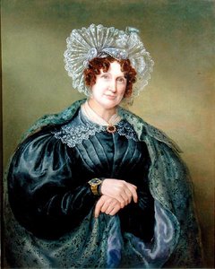 Porträt von Mrs. Ellen Sharples (1769-1849)