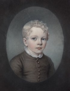 Edgeworth King in einem braunen Anzug von Rolinda Sharples or Ellen Sharples