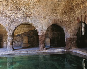 Frigidarium, Caldes de Montbui, Barcelona, Spanien, 2. - 1. Jahrhundert v. Chr. von Roman