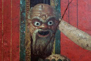 Einweihungsriten des Dionysoskults, Fresko aus der Villa Dei Mysteri