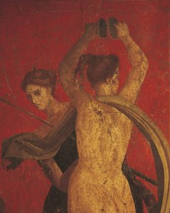 Einweihungsriten des Dionysoskults, Fresko aus der Villa Dei Mysteri