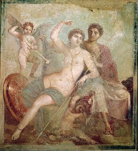 Mars und Venus aus dem Haus von Mars und Venus, Pompeji