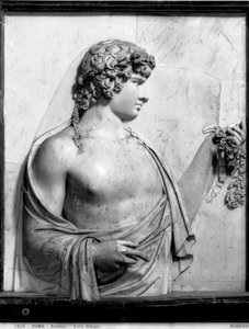 Relief, das Antinous darstellt, ca. 130 (Marmor)
