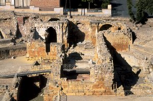 Römisches Amphitheater, Tarragona, Katalonien, Spanien von Roman