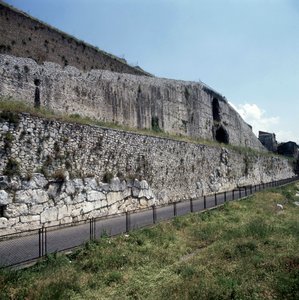 Heiligtum des Glücks in Palestrina, Latium. von Roman