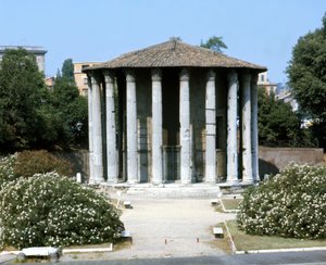 Tempel der Vesta in Rom von Roman