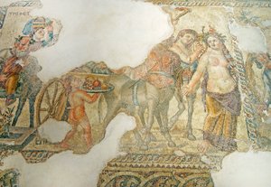 Der triumphale Zug des Dionysos, Haus des Aion, Paphos, Zypern
