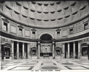 Ansicht des Innenraums von Roman