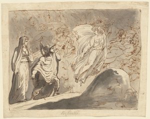 Aeneas in der Unterwelt von Roman 18th Century